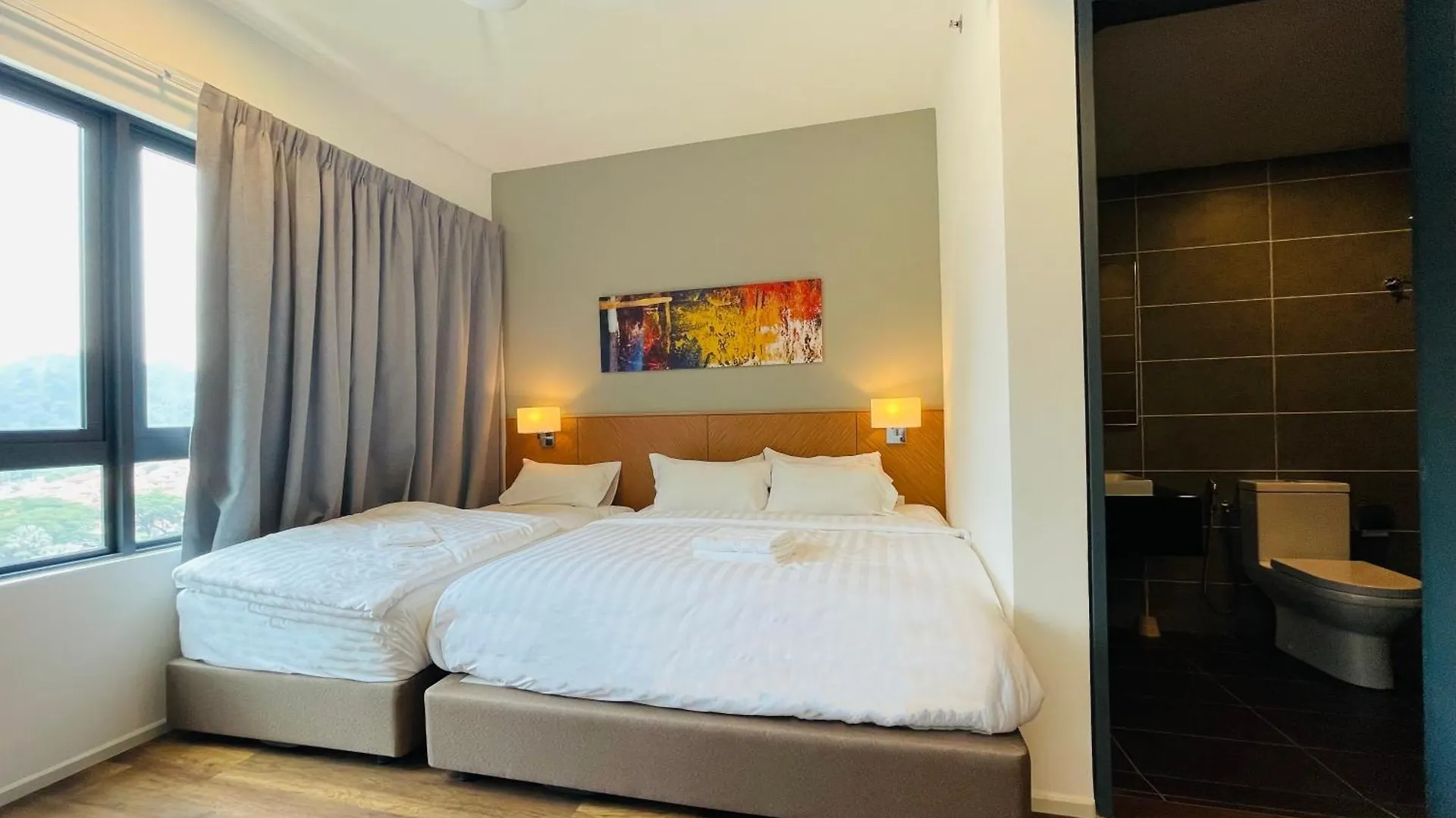 Apartment Ipoh Sunway Onsen Suites And Tambun Guesthouse , 3-14Pax 2Parking By Iwh